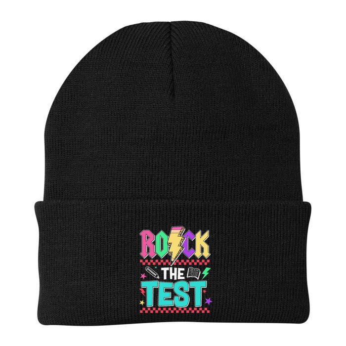 Rock The Test Testing Day Teacher Student Beanie
