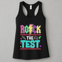 Rock The Test Testing Day Teacher Student Womens Tank Top