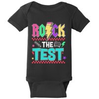 Rock The Test Testing Day Teacher Student Baby Bodysuit