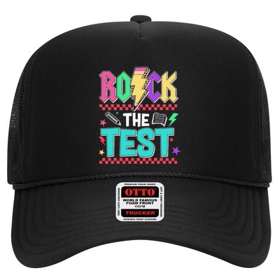 Rock The Test Testing Day Teacher Student Trucker Hat
