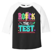 Rock The Test Testing Day Teacher Student Toddler Fine Jersey T-Shirt