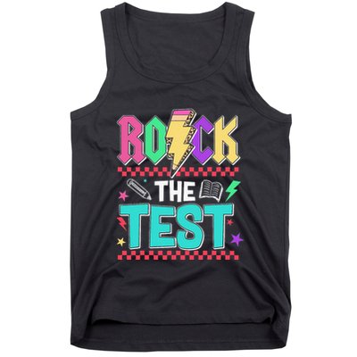 Rock The Test Testing Day Teacher Student Tank Top