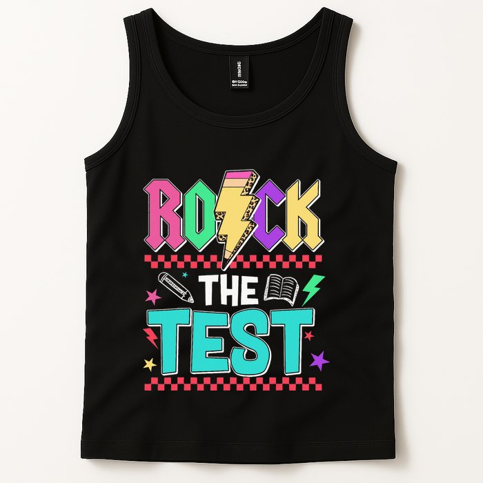 Rock The Test Testing Day Teacher Student Tank Top