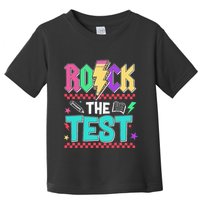 Rock The Test Testing Day Teacher Student Toddler T-Shirt