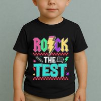 Rock The Test Testing Day Teacher Student Toddler T-Shirt