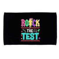 Rock The Test Testing Day Teacher Student Microfiber Hand Towel