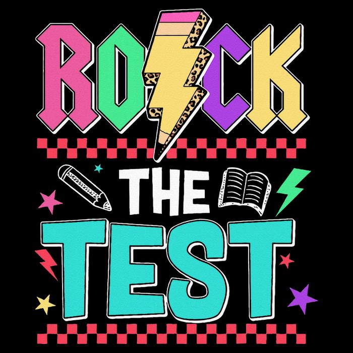 Rock The Test Testing Day Teacher Student Wool Snapback Cap