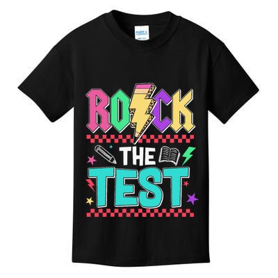 Rock The Test Testing Day Teacher Student Kids T-Shirt