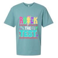 Rock The Test Testing Day Teacher Student Sueded Cloud Jersey T-Shirt