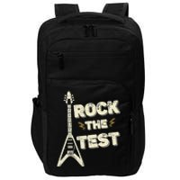 Rock The Test Guitar Testing Day Teacher Test Day Teacher Impact Tech Backpack