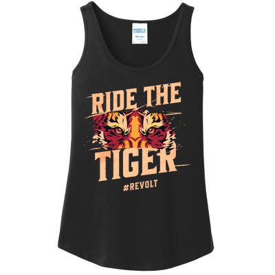 Ride The Tiger Revolt Against The Modern World Julius Evola Ladies Essential Tank