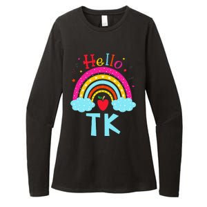 Rainbow Tk Teacher Transitional Kindergarten Back To School Womens CVC Long Sleeve Shirt