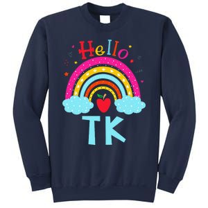 Rainbow Tk Teacher Transitional Kindergarten Back To School Sweatshirt