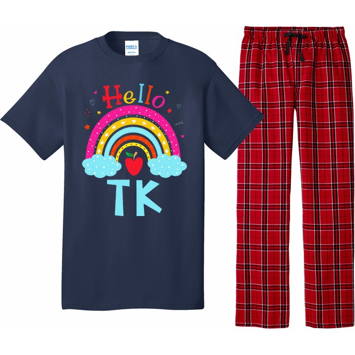 Rainbow Tk Teacher Transitional Kindergarten Back To School Pajama Set