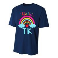 Rainbow Tk Teacher Transitional Kindergarten Back To School Performance Sprint T-Shirt