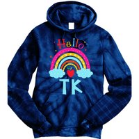 Rainbow Tk Teacher Transitional Kindergarten Back To School Tie Dye Hoodie