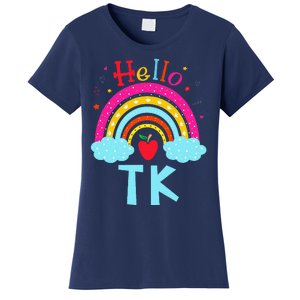 Rainbow Tk Teacher Transitional Kindergarten Back To School Women's T-Shirt