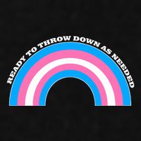 Ready To Throw Down As Needed Ladies PosiCharge Tri-Blend Wicking Tank