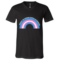 Ready To Throw Down As Needed V-Neck T-Shirt