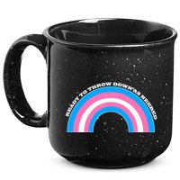 Ready To Throw Down As Needed 15oz Campfire Ceramic Mug