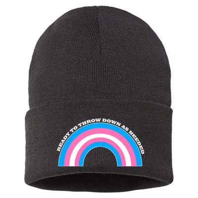 Ready To Throw Down As Needed Sustainable Knit Beanie