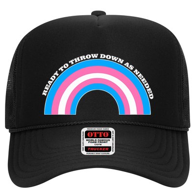 Ready To Throw Down As Needed Trucker Hat