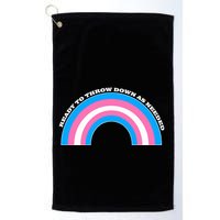 Ready To Throw Down As Needed Golf Towel