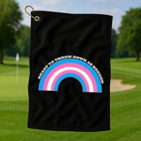 Ready To Throw Down As Needed Golf Towel
