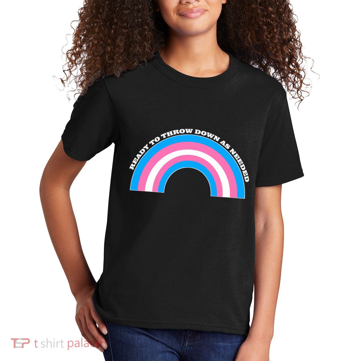 Ready To Throw Down As Needed Kids T-Shirt