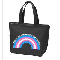 Ready To Throw Down As Needed Zip Tote Bag
