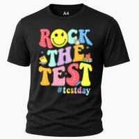 Rock The Test Testing Day Retro Motivational Teacher Student Performance Shirt