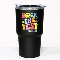 Rock The Test Testing Day Retro Motivational Teacher Student Tumbler
