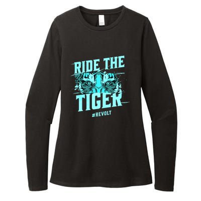 Ride The Tiger Revolt Against The Modern World Julius Evola Womens CVC Long Sleeve Shirt