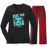 Ride The Tiger Revolt Against The Modern World Julius Evola Women's Long Sleeve Flannel Pajama Set 