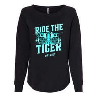 Ride The Tiger Revolt Against The Modern World Julius Evola Womens California Wash Sweatshirt