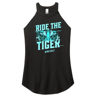 Ride The Tiger Revolt Against The Modern World Julius Evola Women's Perfect Tri Rocker Tank