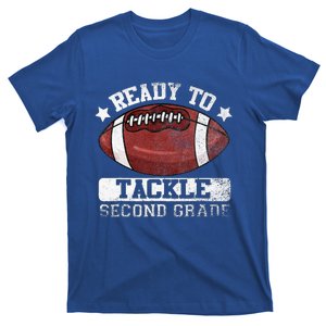 Ready To Tackle 2nd Second Grade Football Back To School T-Shirt