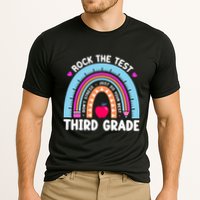 Rock The Test Day 3Rd Grade Teacher Third Grade Testing Day Performance Shirt