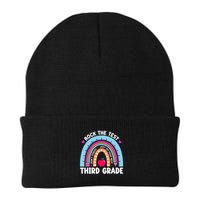 Rock The Test Day 3Rd Grade Teacher Third Grade Testing Day Beanie