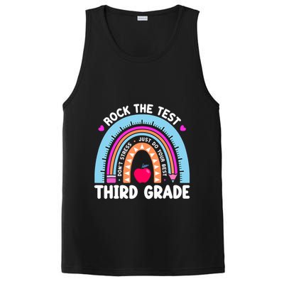 Rock The Test Day 3Rd Grade Teacher Third Grade Testing Day PosiCharge Competitor Tank