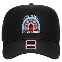 Rock The Test Day 3Rd Grade Teacher Third Grade Testing Day Hat