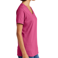 Rock The Test Day 3Rd Grade Teacher Third Grade Testing Day Women's V-Neck T-Shirt