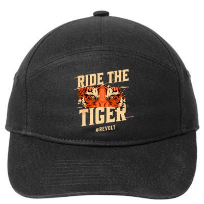 Ride The Tiger Revolt Against The Modern World Julius Evola 7-Panel Snapback Hat