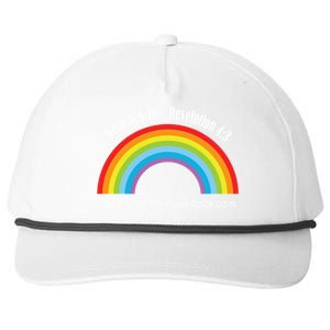 Revelation Taking The Rainbow Back Snapback Five-Panel Rope Hat