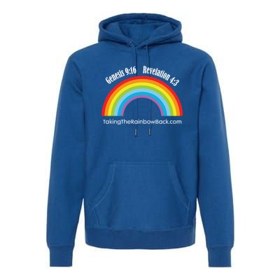 Revelation Taking The Rainbow Back Premium Hoodie