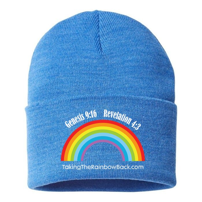 Revelation Taking The Rainbow Back Sustainable Knit Beanie