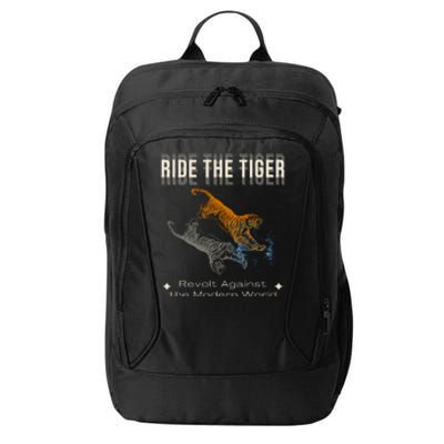 Ride The Tiger Julius Evola Revolt Against The Modern World City Backpack