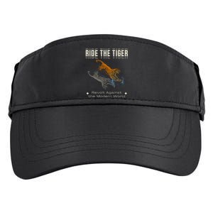 Ride The Tiger Julius Evola Revolt Against The Modern World Adult Drive Performance Visor