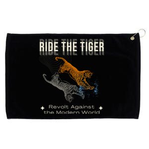 Ride The Tiger Julius Evola Revolt Against The Modern World Grommeted Golf Towel