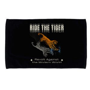 Ride The Tiger Julius Evola Revolt Against The Modern World Microfiber Hand Towel